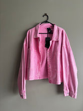Load image into Gallery viewer, Shine On the Label Pink Denim Jacket (3XL)
