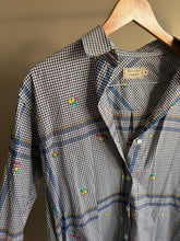 Load image into Gallery viewer, Maison Kitslane Check Lemon Shirt/ Dress (8-10)
