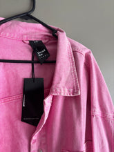 Load image into Gallery viewer, Shine On the Label Pink Denim Jacket (3XL)
