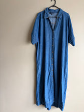 Load image into Gallery viewer, Decjuba Denim Maxi Dress (14-16)

