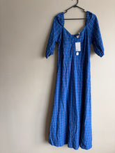 Load image into Gallery viewer, ASOS Blue Check Maxi (14)
