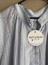 Load image into Gallery viewer, Salty Crush Pale Blue Blouse (20) BNWT

