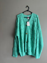 Load image into Gallery viewer, Milkbar Mint Green Cardi (XXL) BNWT
