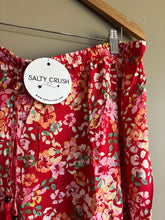 Load image into Gallery viewer, Salty Crush Red Floral Maxi (20)
