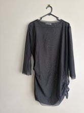 Load image into Gallery viewer, Bone &amp; Arrow Mesh Black Top (XL/16)
