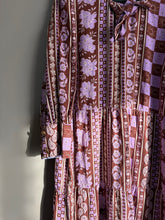 Load image into Gallery viewer, SportsGirl Lilac Print Dress (14-16-18)

