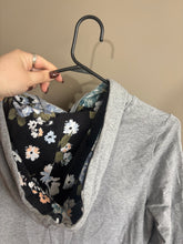 Load image into Gallery viewer, Addison Grey Floral Hood Dress (12)
