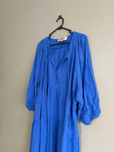 Load image into Gallery viewer, Sunday Boho Blue Maxi Dress (L/XL)

