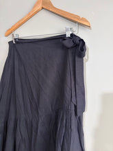 Load image into Gallery viewer, Heidi Frank Black Wrap Skirt (10)
