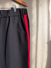 Load image into Gallery viewer, Playlist Black/Red Stripe Pant (1)
