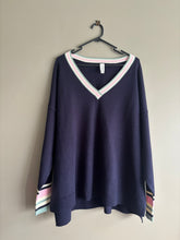 Load image into Gallery viewer, Elm Navy Wool/Cashmare Sweater (XL)
