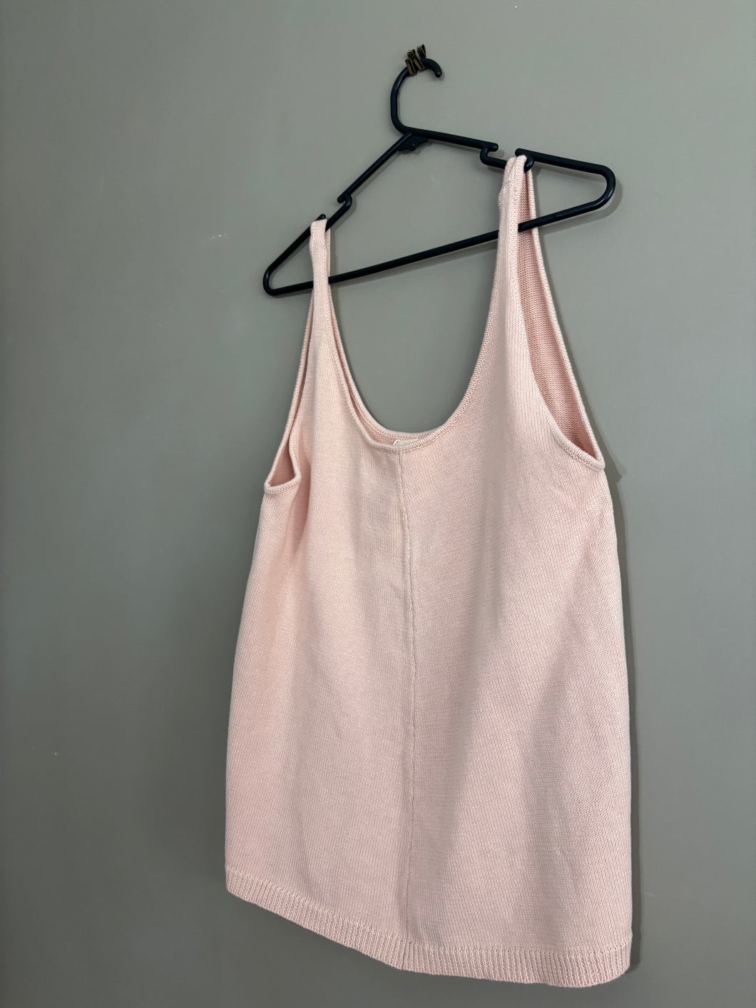 Mainn & Co Pink Knit Singlet (S)