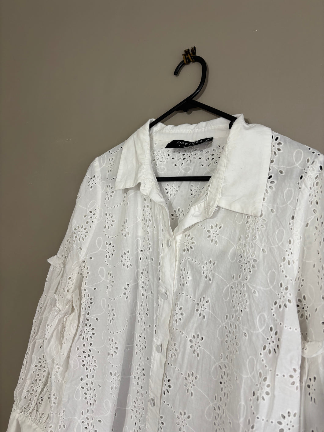 Decjuba Blouse White Broidarie Anglaise (14)