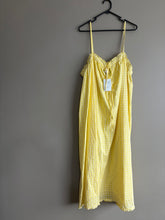 Load image into Gallery viewer, Steele Yellow Check Dress (L 14-16)
