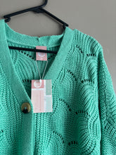 Load image into Gallery viewer, Milkbar Mint Green Cardi (XXL) BNWT
