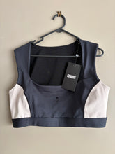 Load image into Gallery viewer, Clique Bone/Black Sports Crop (18) BNWT
