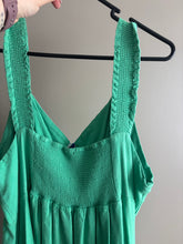 Load image into Gallery viewer, Little Party Dress Green Button Midi (22-24)
