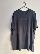 Load image into Gallery viewer, Calvin Klein Black Embroidered Tee (XL)
