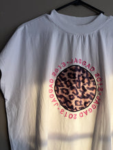 Load image into Gallery viewer, White Leopard Jaggard Tee (L)
