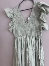 Load image into Gallery viewer, Seed Kakhi Midi Dress Linen (14/16)
