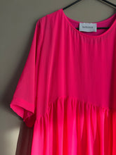 Load image into Gallery viewer, Blank Space Bright Pink Midi + Slip (14)
