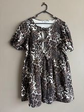 Load image into Gallery viewer, Sweet Pot Leopard Denim Dress (12-14)

