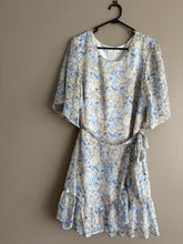 Load image into Gallery viewer, Ruby Blue Floral Mini Dress (10)
