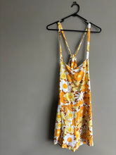 Load image into Gallery viewer, Ghanda Retro Floral Playsuit (M)
