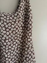 Load image into Gallery viewer, Ruby Brown Floral Mini Dress (10)
