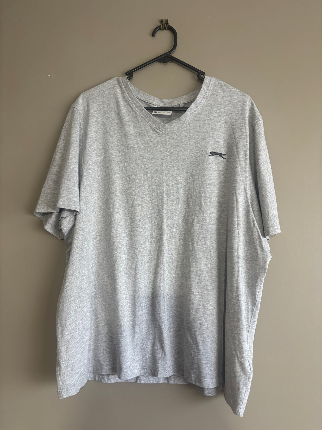Slazenger Plain Grey Tee (2XL)