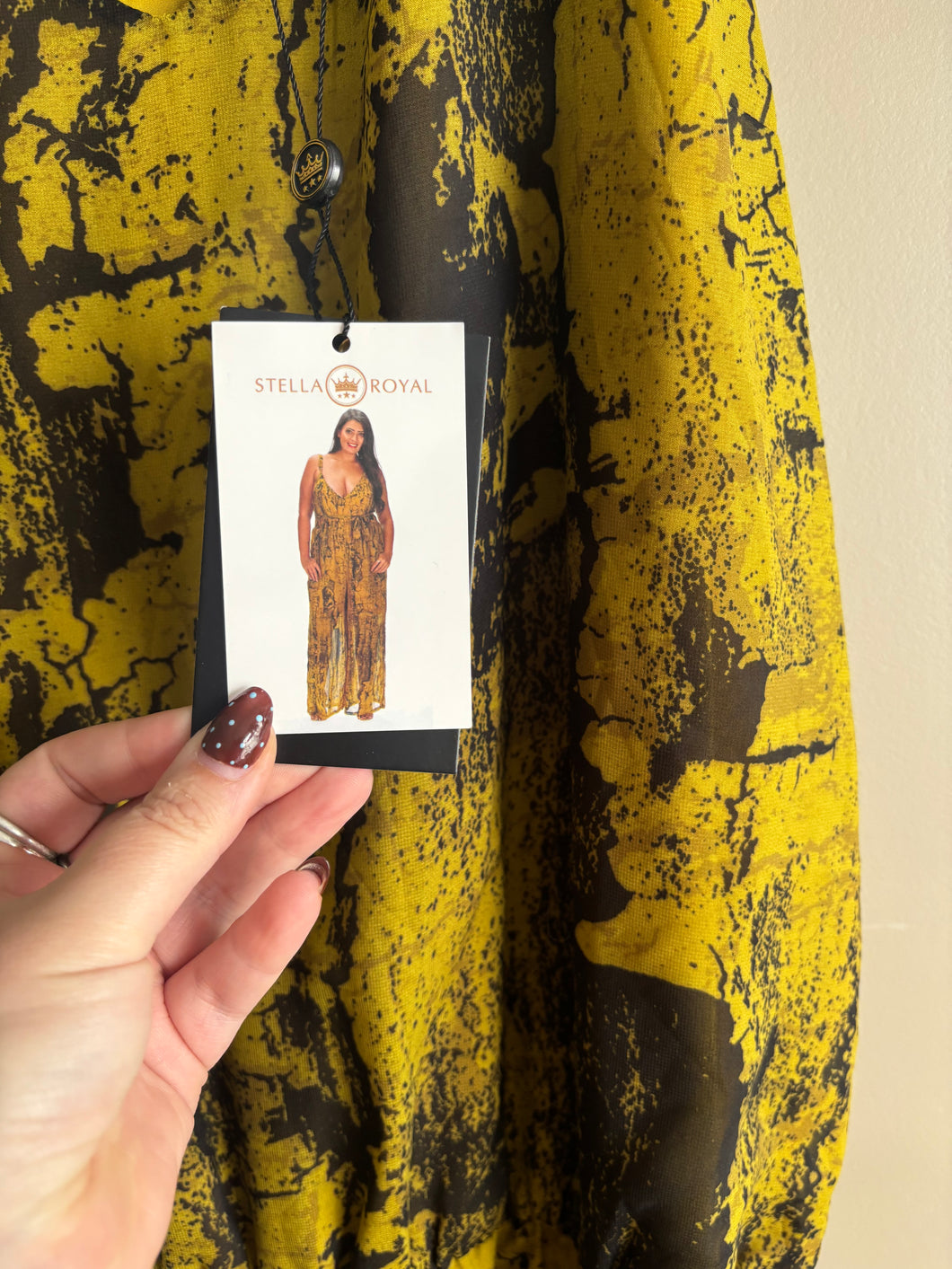 Stella Royal Jumpsuit BNWT (20-22)