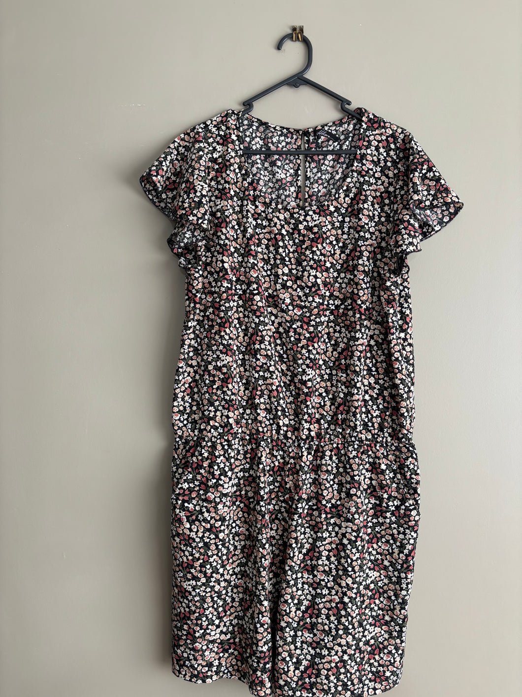 Addison Floral NBF Playsuit (12-14)