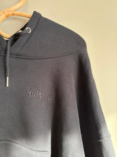 Load image into Gallery viewer, Bonita Black Crop Hoodie (2XL 16-18)
