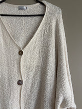 Load image into Gallery viewer, Vintage Hero Linen/Cotton Beige Cardigan (14-20)
