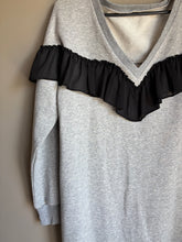 Load image into Gallery viewer, Augustine Ruffle Sweater Dress (8-10)
