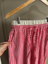 Load image into Gallery viewer, No Brand Gingham Wide Leg Pant (8-10)
