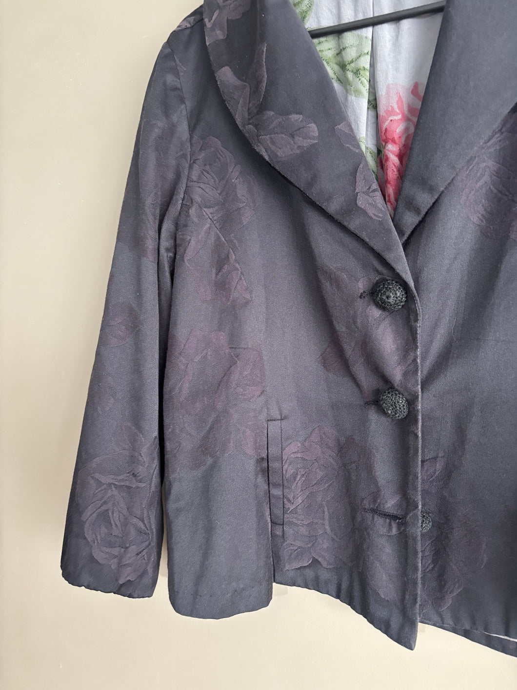Trelise Cooper Black Roses Blazer (12-14)