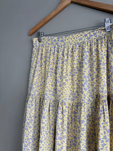 Load image into Gallery viewer, Seven Wonders Lilac/Yellow Maxi Skirt (12)
