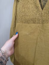 Load image into Gallery viewer, Lunar &amp; The Sun Mustard Dress (XL 14-16)

