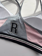 Load image into Gallery viewer, Rockwear Grey/Pink Sports Crop (16)
