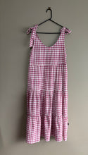 Load image into Gallery viewer, Addison Pink Breastfeeding Gingham Dress (10)
