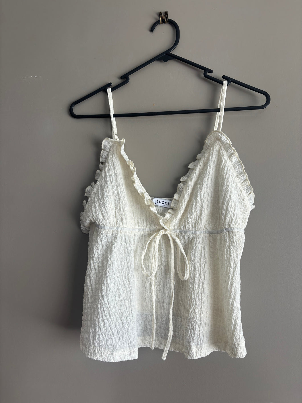 Luccia Cream Cami Blouse (10-14)