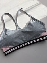 Load image into Gallery viewer, Rockwear Grey/Pink Sports Crop (16)
