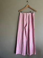 Load image into Gallery viewer, Zara Pink Gingham Pant (M 34cm)
