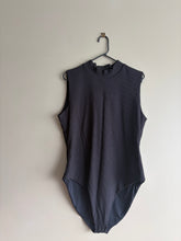 Load image into Gallery viewer, Hine Black Ribbed Bodysuit (3XL)
