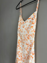 Load image into Gallery viewer, Lola May Orange Floral Mini Dress (8-10)
