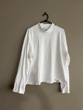 Load image into Gallery viewer, Kowtow White High Neck Long Sleeve (XL)
