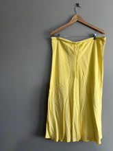 Load image into Gallery viewer, Mineral Yellow Slip Skirt (16-18)
