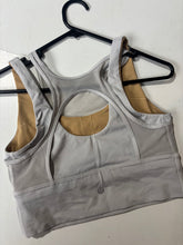 Load image into Gallery viewer, Lululemon Grey EverLux Mesh Active Crop (10)

