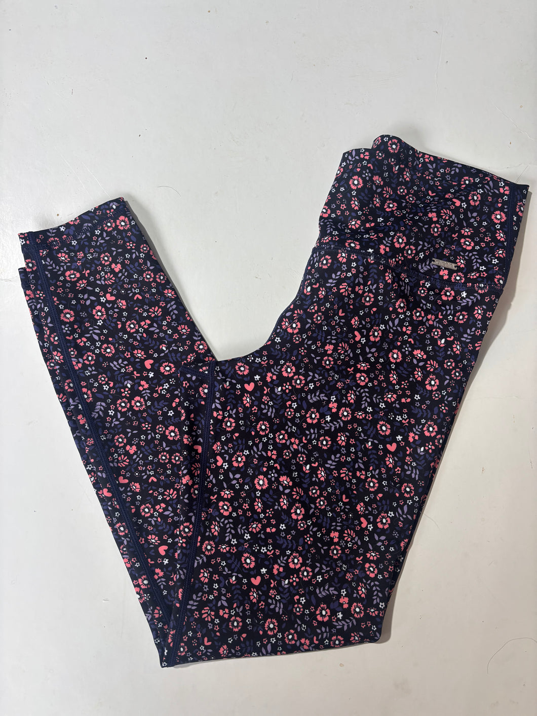 Aimn Floral Full Length Legging (M)